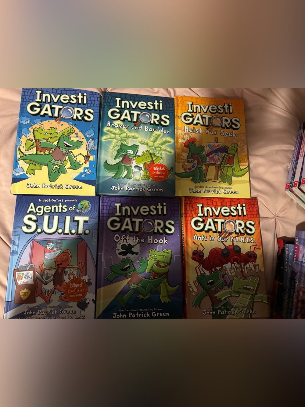 InvestiGators Book Set - Colorful Assorted Covers by John Patrick Green